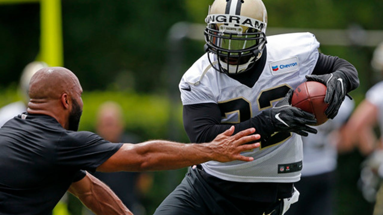Ingram motivated by push from Peterson in Saints backfield